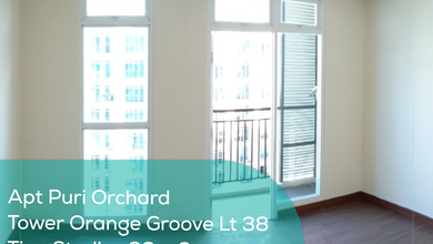Apartement Puri Orchard Tower Orange Groove Wing A Lt 38, Studio, Non Furnished
