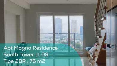 Apartement Magna Residence South Tower Lt 09, 2BR, Semi Furnished, PPJB