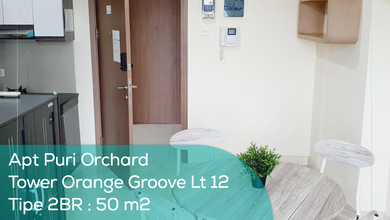 Apartement Puri Orchard Tower Orange Groove Wing A Lt 12, 2BR, Full Furnished, Ajb