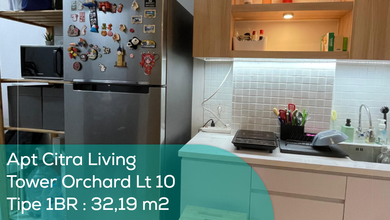 Apartement Citra Living Tower Orchard Lt 10, 1Br, Full Furnished