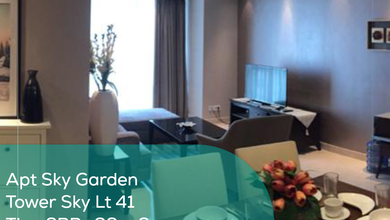 Apartement Sky Garden Tower Sky LT 41, 2Br, Full Furnished