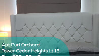 Apartement Puri Orchard Tower Cedar Heights Wing B Lt 16, 2BR, Full Furnished