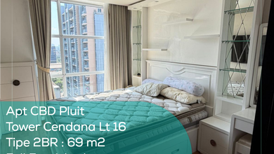 Apartement Cbd Pluit Tower Cendana LT 16, 2Br, Full Furnished