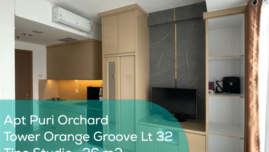 Apartement Puri Orchard Tower Orange Groove Wing A LT 32, Studio, Full Furnish
