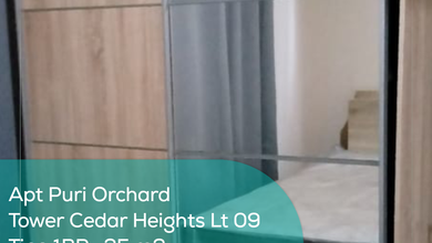 Apartement Puri Orchard Tower Cedah Heights Wing A Lt 09, 1br, Full Furnished