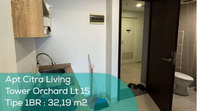 Apartement Citra Living Tower Orchard Lt 15, 1BR, Semi Furnished, PPJB
