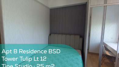 Apartement B Residence BSD Tower Tulip LT 12, Studio, Full Furnished