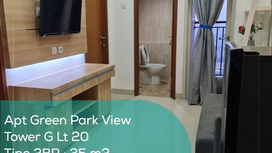 Apartement Green Park View Tower G LT 20, 2Br, Full Furnished