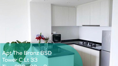 Apartement The Branz BSD Tower C LT 33, 2Br, Full Furnished