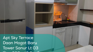 Apartement Sky Terrace Tower Sanur LT 03, 2Br, Full Furnished