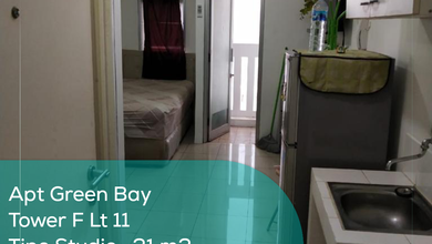 Apartement Green Bay Tower F LT 11, Studio, Full Furnished