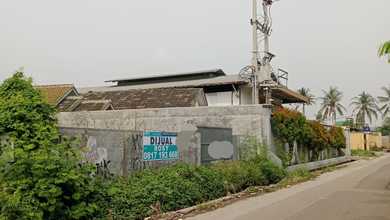 Dijual Murah Kavling pinggir jalan Jl. Babakan asem Teluk Naga Tangerang