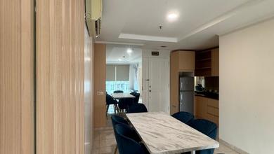 Disewa Cepat Apartemen French Walk MOI Kelapa Gading. 3BR, Furnish Rapi