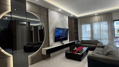 Dijual Rumah Baru Super Mewah di Garden House PIK. Luas 8x17m 3 lantai