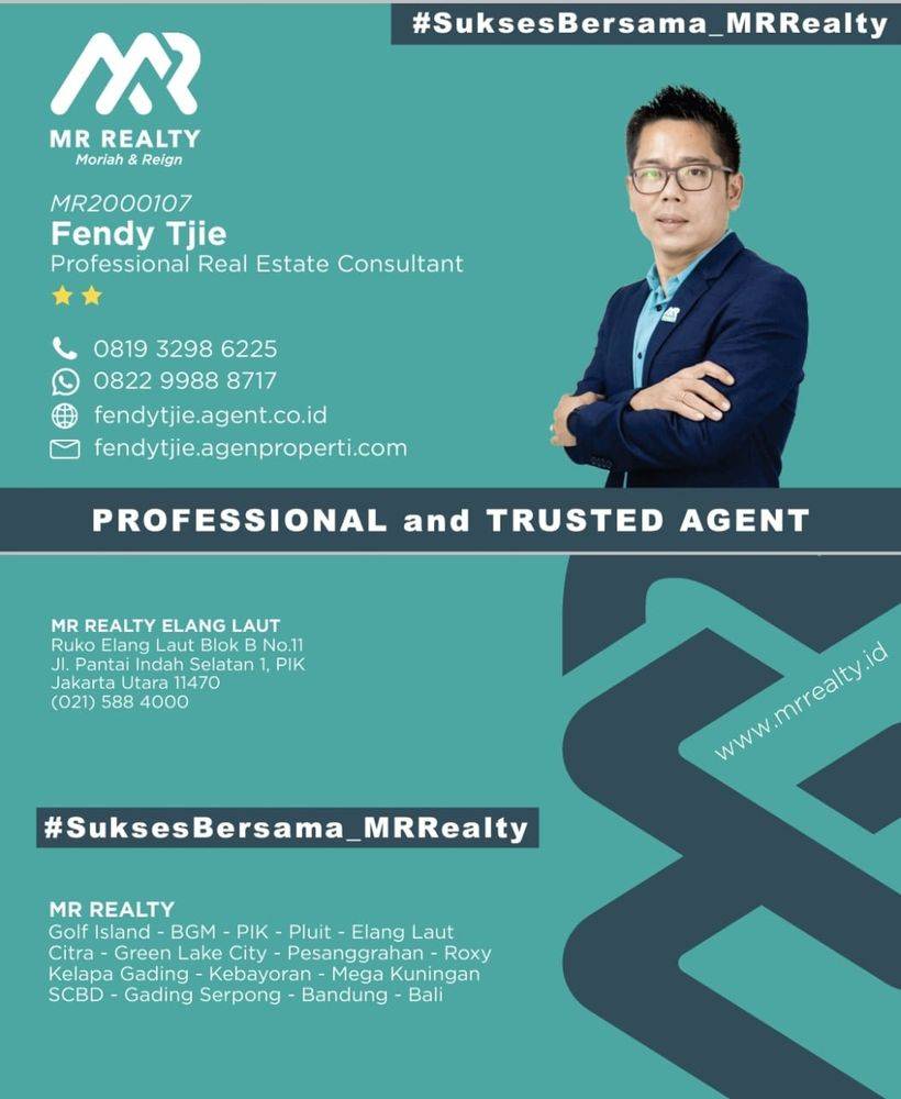 Fendy Tjie | Agen Properti MR Realty