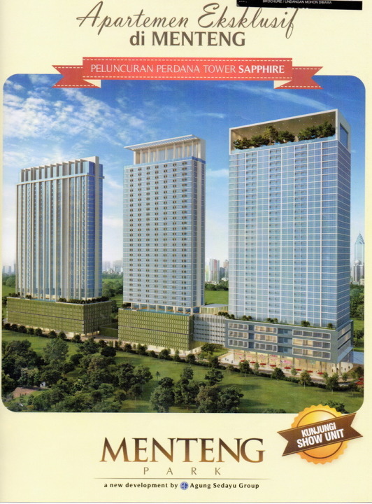 Menteng Park 1bed / 33 Sqm / Fully Furnished