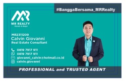Calvin Giovanni (MR PIK) | Agen Properti MR Realty
