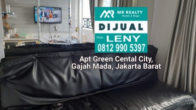 APARTEMEN GREEN CENTRAL CITY, GAJAH MADA, JAKARTA BARAT 2 BED ROOM, FULL FURNISHED