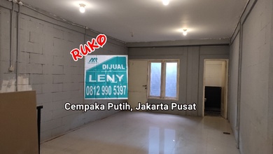 RUKO SIAP PAKAI 3 LANTAI DI CEMPAKA PUTIH, JAKARTA BARAT