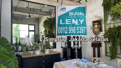 TANAH & BANGUNAN KOMERSIL LT 2195 M2 DI SIMPRUG, JAKARTA SELATAN