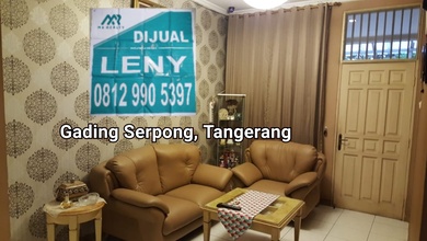 RUMAH BAGUS SIAP HUNI DI GADING SERPONG, TANGERANG