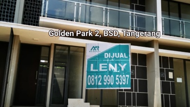 RUMAH BARU DI KOMPLEK GOLDEN PARK 2, BSD, TANGERANG