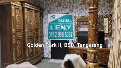 RUMAH BARU BAGUS ASRI BERNUANSA VILLA DI GOLDEN PARK II, BSD TANGERANG