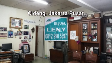 Murah Lagi Bu Rumah Lama Cocok Dibangun Gedung Kantor  Di Cideng, Jakarta Pusat