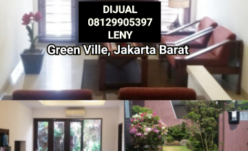 MURAH...RUMAH BAGUS SIAP HUNI DI GREEN VILLE, JAKARTA BARAT