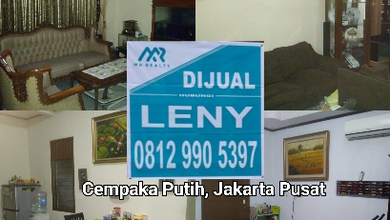 RUMAH SIAP HUNI DI CEMPAKA PUTIH, JAKARTA PUSAT