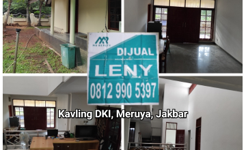 MURAH... RUMAH BAGUS SIAP HUNI DI KAVLING DKI, MERUYA, JAKARTA BARAT