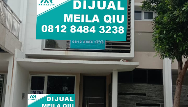 Citra Garden Rumah dalam cluster, view Boulevard, invest