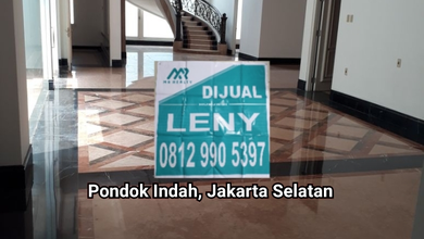 RUMAH MEWAH LT 544 M2 DI PONDOK INDAH, JAKARTA SELATAN, ADA KOLAM RENANG