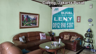 RUMAH SIAP HUNI 176 m2 DI CIDENG, JAKARTA PUSAT, BEBAS BANJIR