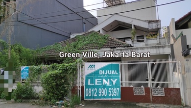 Murah...rumah Lama Di Komplek Green Ville, Jakarta Barat