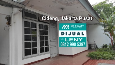 RUMAH LAMA LT 220 M2 DI CIDENG, JAKARTA PUSAT