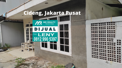 RUMAH LAMA DI CIDENG, JAKARTA PUSAT, BEBAS BANJIR, LOKASI STRATEGIS