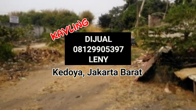MURAH...KAVLING DI KOMPLEK DELTA KEDOYA, KEBUN JERUK, JAKARTA BARAT