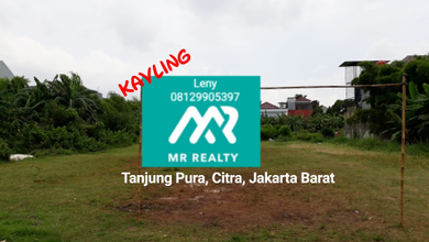 KAVLING SIAP BANGUN DI TANJUNG PURA, CITRA GARDEN, JAKARTA BARAT