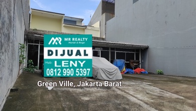 KAVLING SIAP BANGUN DI KOMPLEK PERUMAHAN GREEN VILLE, JAKARTA BARAT