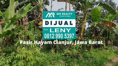 MURAH .TANAH PERUMAHAN DI PASIR HAYAM CIANJUR, JAWA BARAT